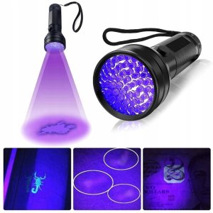 Latarka Superfire LATARKA UV BURSZTYN TESTER TAKTYCZNA LED ULTRAFIOLET WODOODPORNA 3