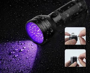 Latarka Superfire LATARKA UV BURSZTYN TESTER TAKTYCZNA LED ULTRAFIOLET WODOODPORNA 9