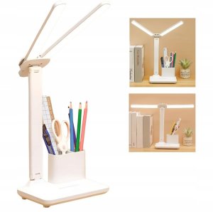 Lampka biurkowa ACV Lampka Biurkowa Szkolna na Biurko regulacja jasności BATERIA 2000MAH 9