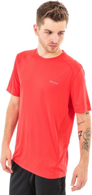Marmot Koszulka męska Windridge SS Marmot czerwony r. S 4