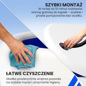 Wanna ExtraLink Extralink Ice Bath | Wanna do morsowania | 150x80x65cm 5