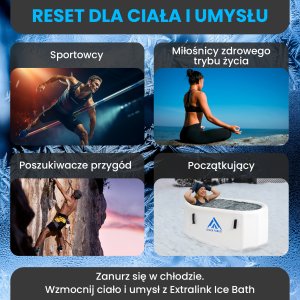 Wanna ExtraLink Extralink Ice Bath | Wanna do morsowania | 150x80x65cm 7