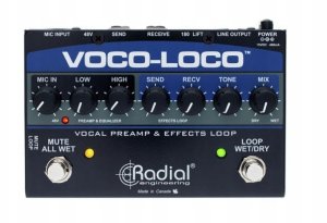 Radial Engineering Voco-Loco Przedwzmacniacz mikrofonowy z pętlą efektów 2
