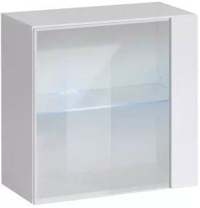 ASM Meble Meblościanka SWITCH LAMEL XIV biała/dąb wotan 3