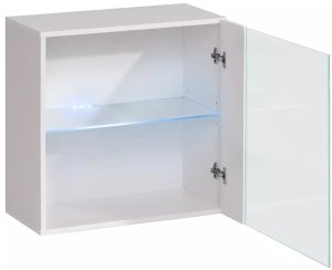 ASM Meble Meblościanka SWITCH LAMEL XX biała/dąb wotan 4