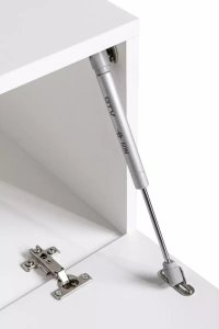 ASM Meble Meblościanka SWITCH LAMEL SB2 biała/dąb wotan 9