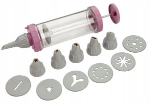 ZENKER DECORATOR + COOKIE PRESS 6 NOZZLES 2