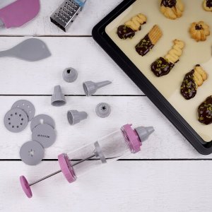 ZENKER DECORATOR + COOKIE PRESS 6 NOZZLES 3
