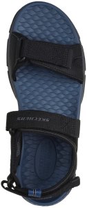 Skechers Skechers sandały męskie Relaxed Fit: Tresmen  Ryer 205112-BLK 45,5 3
