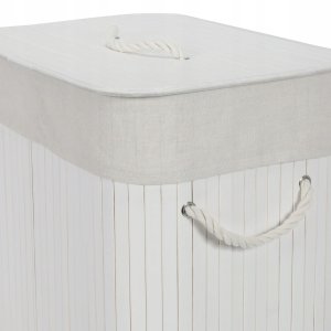 Kosz na pranie Songmics Bambusowy kosz na pranie ZORA, 72 l 4