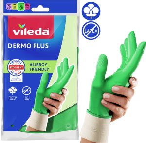 Vileda Rękawice Vileda Dermo Plus (9 - L) 3