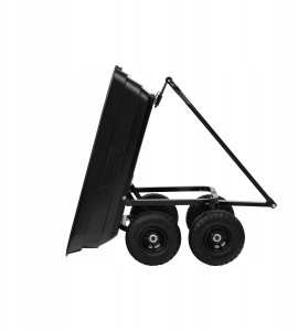 Saska Garden Wózek Ogrodowy Taczka Przyczepka Gregman Cart 2.0 120L Do 200Kg 4