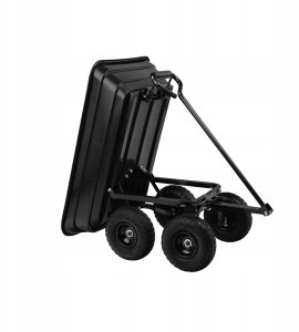 Saska Garden Wózek Ogrodowy Taczka Przyczepka Gregman Cart 2.0 120L Do 200Kg 5