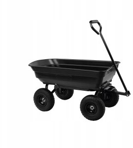 Saska Garden Wózek Ogrodowy Taczka Przyczepka Gregman Cart 2.0 120L Do 200Kg 8
