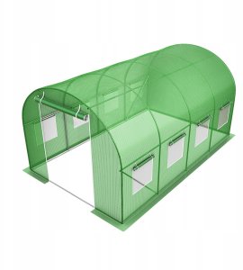 Maltec Tunel Ogrodowy Szklarnia Folia Na Warzywa Owoce 10M2 Gregman 395X246X198Cm 14