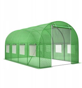 Maltec Tunel Ogrodowy Szklarnia Folia Na Warzywa Owoce 10M2 Gregman 395X246X198Cm 2