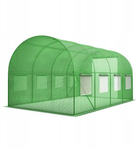 Maltec Tunel Ogrodowy Szklarnia Folia Na Warzywa Owoce 10M2 Gregman 395X246X198Cm 3