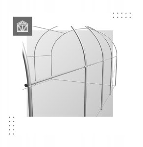 Maltec Tunel Ogrodowy Szklarnia Folia Na Warzywa Owoce 10M2 Gregman 395X246X198Cm 8