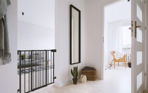 Max4b Bramka Ochronna Na Schody Drzwi Guardian 1.0 Black 70 - 104 Cm 13