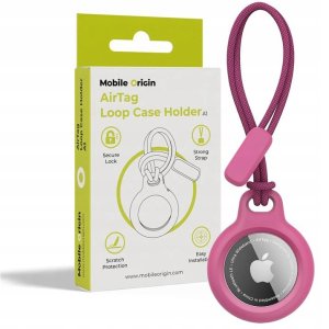 Mobile Origin Mobile Origin Airtag Loop Case Holder A1, pink 2