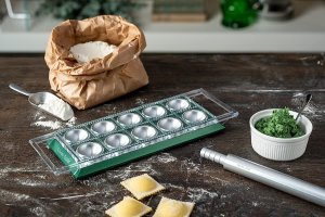 Marcato Ravioli Tablet zielony Ravioliform 2