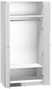 ML Meble Szafa BLANC 08 2D biały połysk ML MEBLE 2