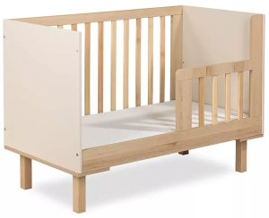 Haciendo el Indio Łóżeczko dziecięce LAURA 120x60 buk/szampański LITTLE SKY 3