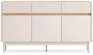 ML Meble Komoda DUMI 05 3D3S 154 kaszmirowa/dąb cremona  ML MEBLE 4