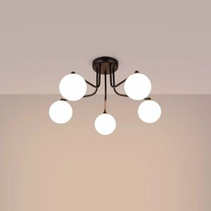 Lampa wisząca Astro Lighting Żyrandol ASTRAL 5 czarny SOLLUX  LIGHTING 2