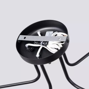 Lampa wisząca Astro Lighting Żyrandol ASTRAL 5 czarny SOLLUX  LIGHTING 5