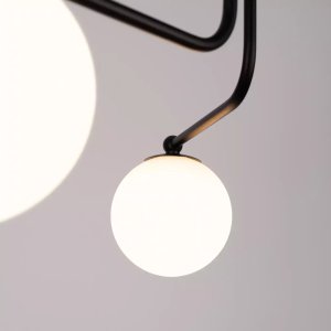 Lampa wisząca Astro Lighting Żyrandol ASTRAL 5 czarny SOLLUX  LIGHTING 7