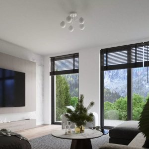 Lampa wisząca Astro Lighting Żyrandol ASTRAL 5 biały SOLLUX  LIGHTING 3