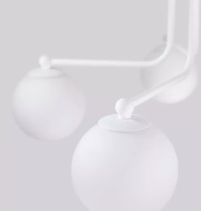 Lampa wisząca Astro Lighting Żyrandol ASTRAL 5 biały SOLLUX  LIGHTING 9