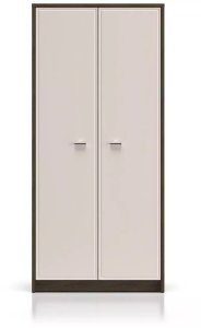 ML Meble Szafa dwudrzwiowa ALMA 2D dąb windmill/kaszmirowa połysk ML MEBLE 2