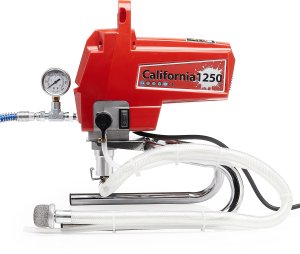 Techrebal Agregat Malarski Tłokowy 1200W 2L/min Wąż 10m 4x Dysza 2x Pistolet Wałek 5