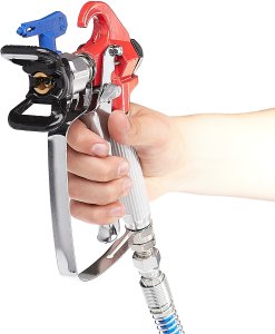 Techrebal Agregat Malarski Tłokowy 1200W 2L/min Wąż 10m 4x Dysza 2x Pistolet Wałek 8