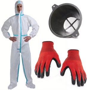 Techrebal Agregat Malarski Pistolet Elektryczny do Malowania 870W 5x Dysza Maska Filtr 10