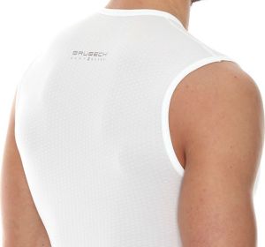 Brubeck Koszulka męska Base Layer SL10100 biała r. XL 4