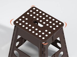 xxxxxxxxxxxxxxxx Verk Group (Verk) Taboret składany duży stołek krzesło składane wytrzymałe rozkładany 39cm 7