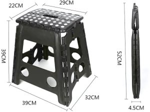 xxxxxxxxxxxxxxxx Verk Group (Verk) Taboret składany duży stołek krzesło składane wytrzymałe rozkładany 39cm 9