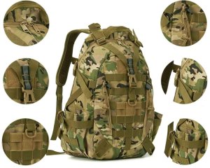 Plecak turystyczny xxxxxxxxxxxxxxxx Verk Group (Verk) TAKTICK wojskowy plecak wojskowy plecak turystyka trekking 30L 9
