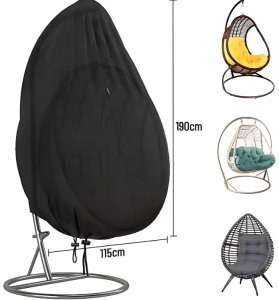 xxxxxxxxxxxxxxxx Verk Group (Verk) Pokrowiec na fotel wiszący kokon huśtawkę ogrodową wodoodporny osłona etui 7