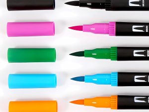 xxxxxxxxxxxxxxxx Verk Group (Verk) ZESTAW PISAKÓW MAZAKÓW FLAMASTRÓW 100 KOLORÓW AKWARELOWE DWUSTRONNE + ETUI 6