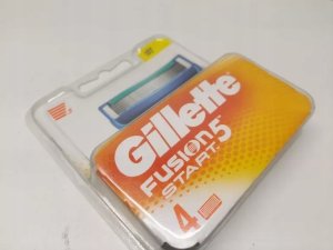 Procter GILLETTE Fusion5 Start Ostrza wkłady wymienne do maszynki do golenia dla mężczyzn 1 op. - 4 szt. 2