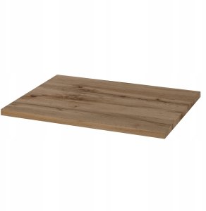 MEGSTYL Szafka łazienkowa z umywalką i blatem 60 cm WOOD-02 z szufladami DĄB WOTAN 5
