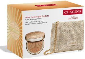 Clarins CLARINS SET Puder Słoneczny 25 SUMMER POUCH 3