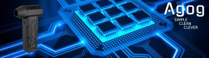 Agog ELEKTRYCZNA DMUCHAWA MOCNA MINI WENTYALTOR KOMPRESOR DO KURZU grilla AGOG 9