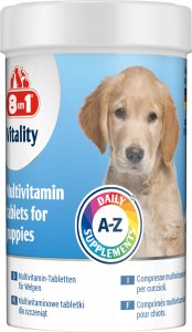 8in1 8IN1 Vitality Multiwitaminy dla szczeniąt 100tb 2