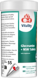 8in1 8IN1 Vitality Glukozamina z MSM dla psów stawy i aktywność premium 55tb 3