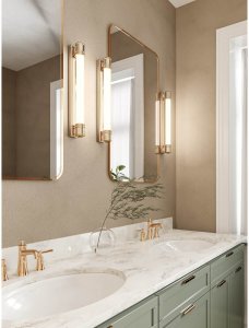 Kinkiet Eko-Light Chromowany kinkiet LED 13W 3000K Omi Parette ścienna tuba łazienkowa 4